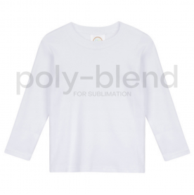 *Sublimation Blanks* Blank Boy's Long Sleeve Tee Shirt - Poly Blend *Sublimation Blanks* Blank Boy's Long Sleeve Tee Shirt - Poly Blend